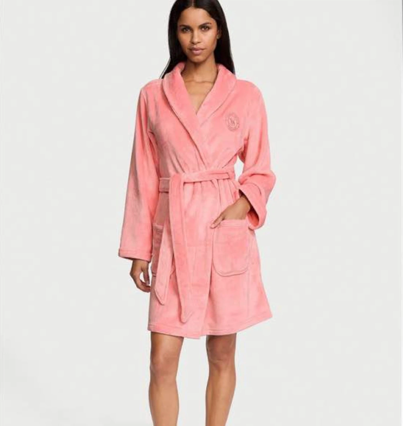 VICTORIA'S SECRET PLUSH ROBE (MEDIUM-LARGE) - photo 2