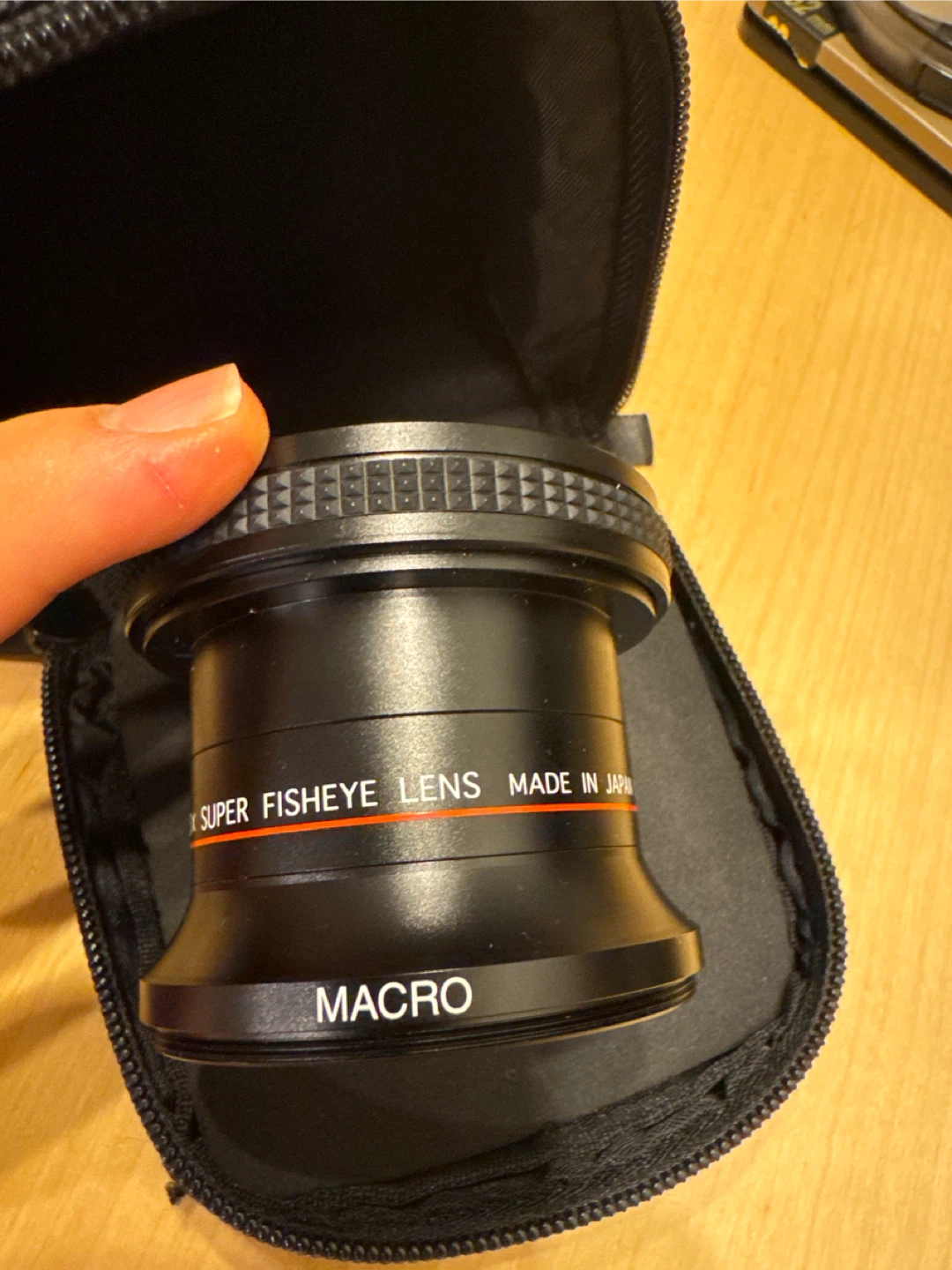 Fujiyama 0.25X58 Super Fisheye Macro Lens with Case - photo 2