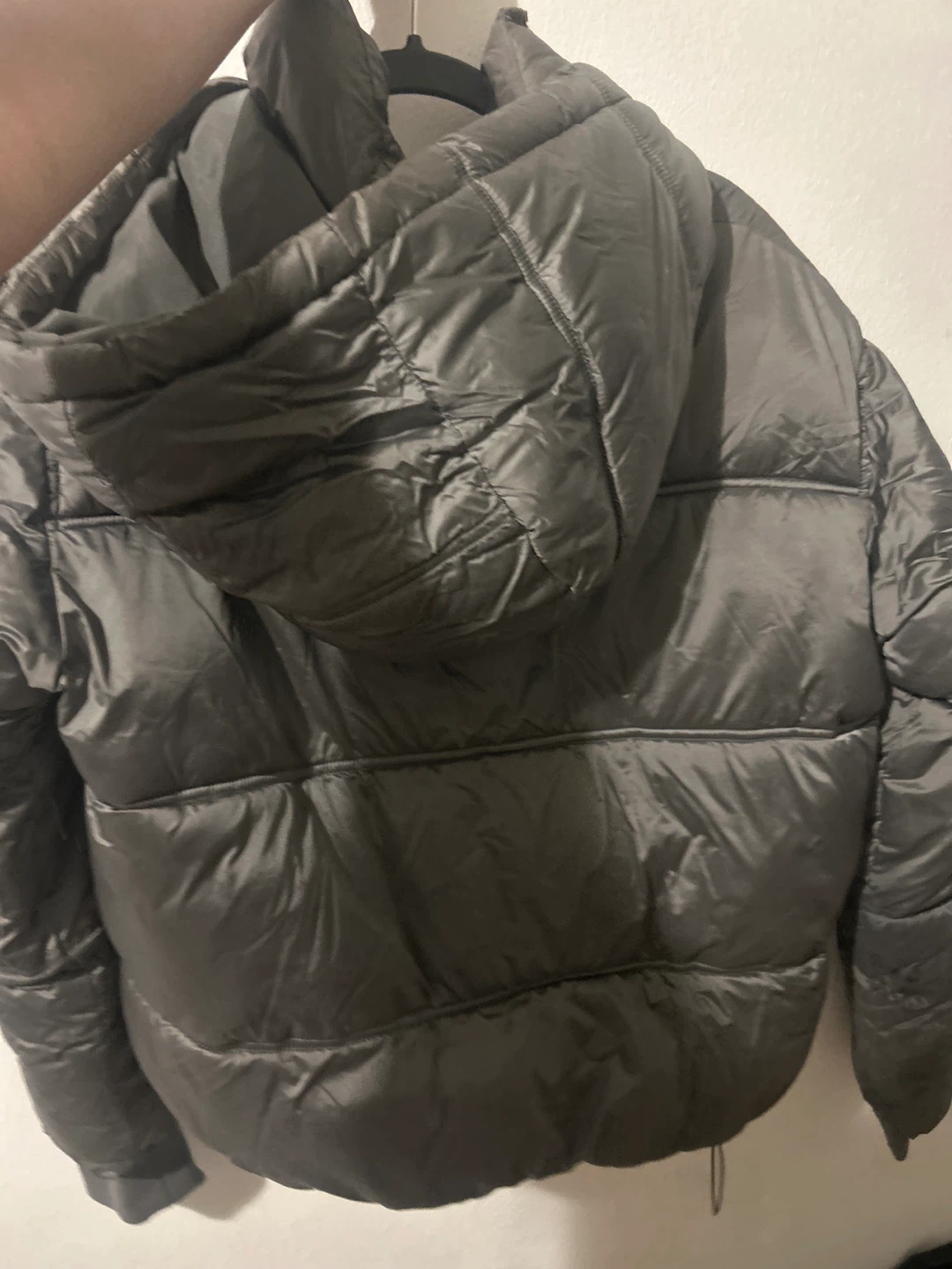 ZARA Puffer Jacket - Charcoal Grey - Size XS - photo 3