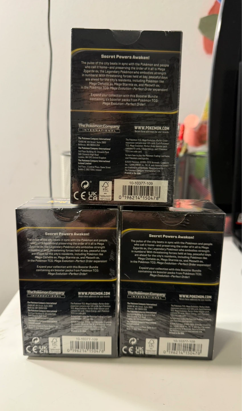 Pokemon TCG: Mega Evolution - Perfect Order Booster Bundle - photo 2