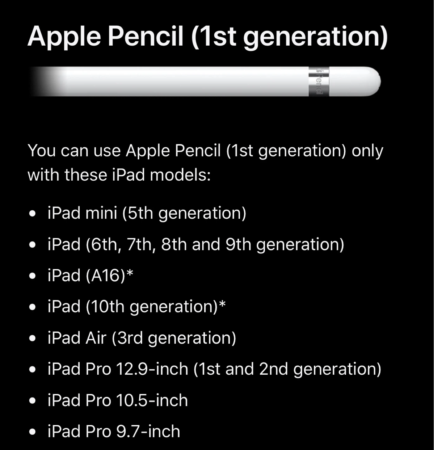 Apple Pencil (1st generation) - photo 3