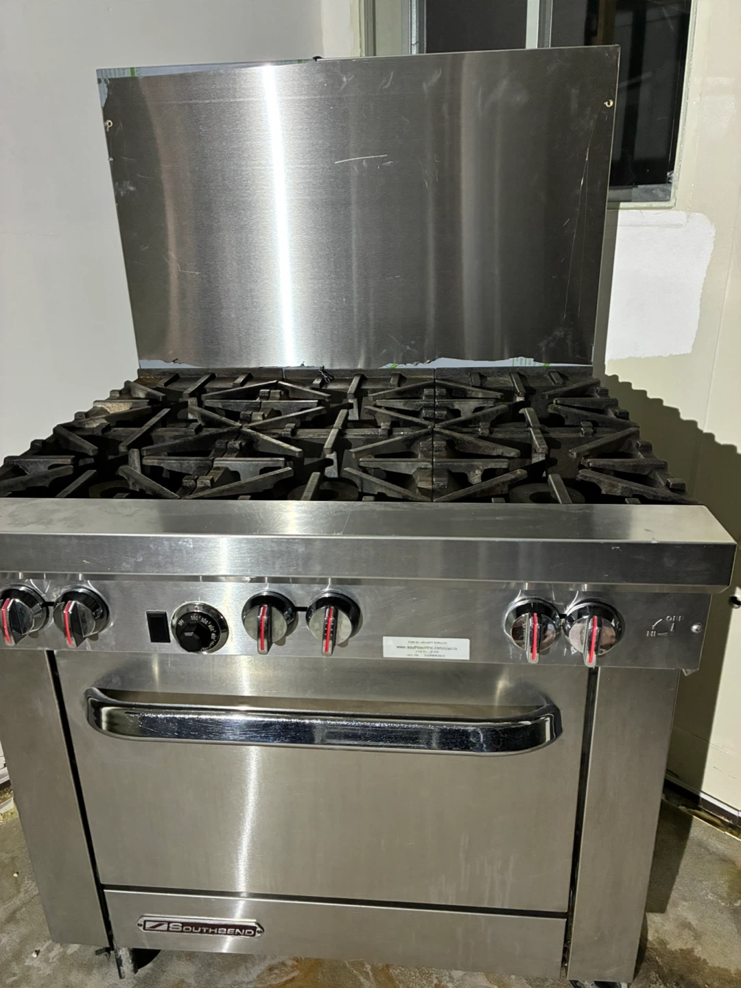 Southbend Commercial Gas Range - photo 2