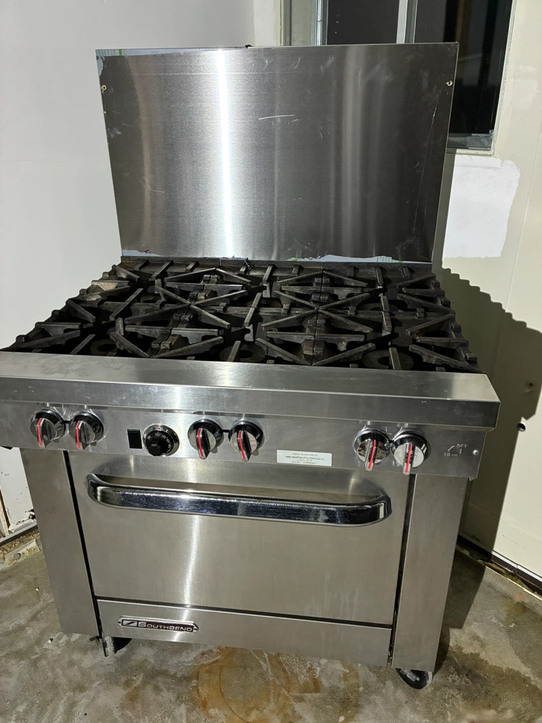 Southbend Commercial Gas Range - photo 4
