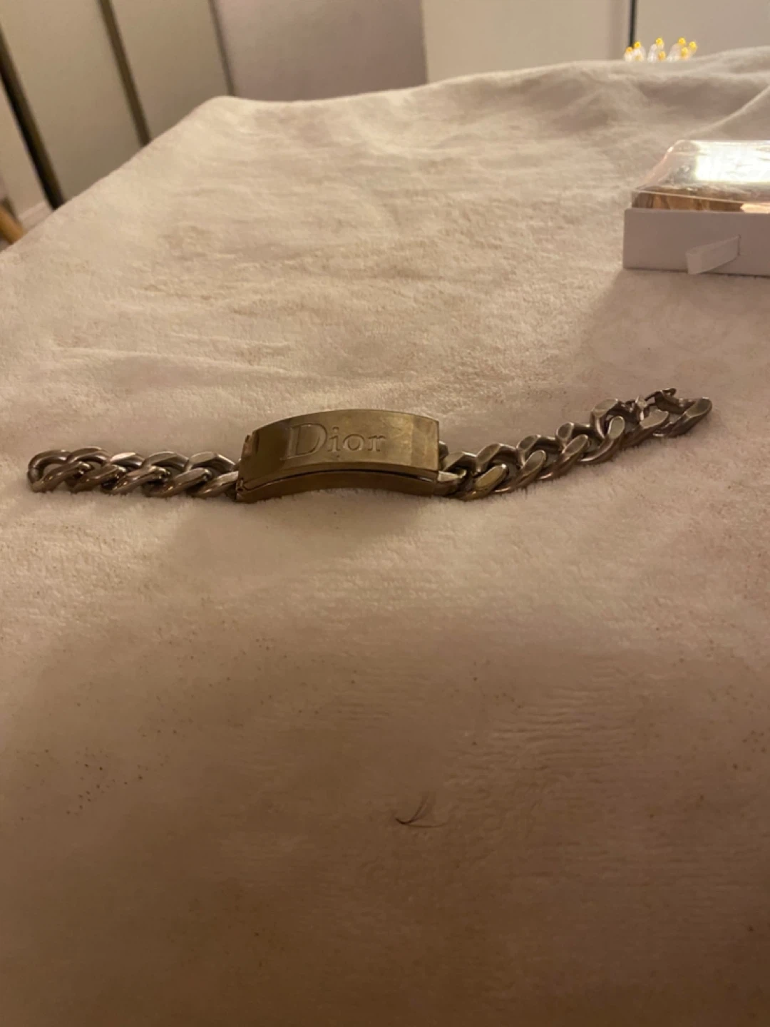 Dior Lip Gloss Duo Chain Bracelet