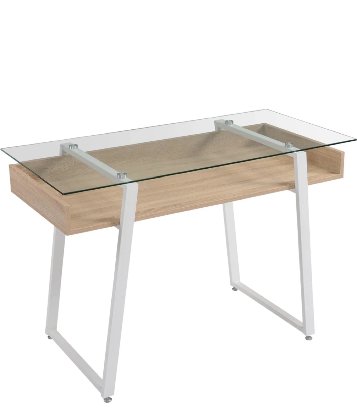 Computer Glass Top Desk