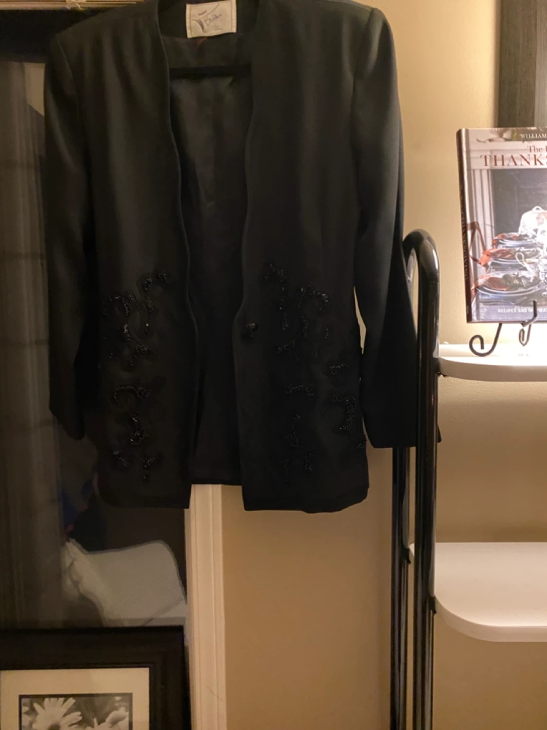 J's Price Black Beaded Jacket - photo 2