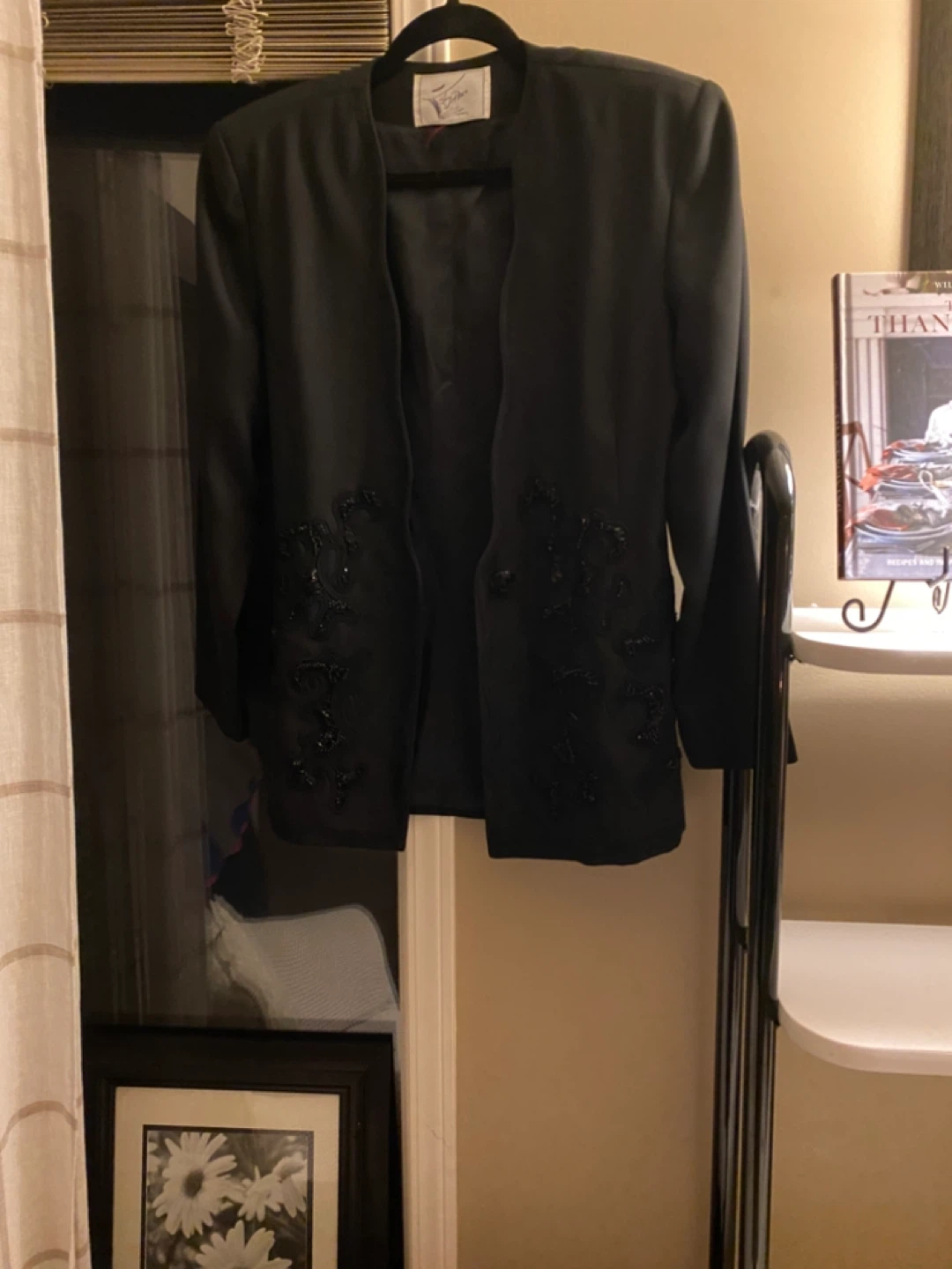J's Price Black Beaded Jacket - photo 3