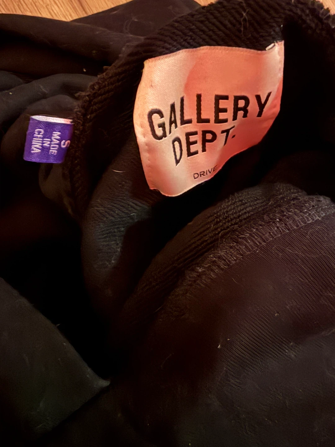 Gallery Dept. Black Hoodie Size S - photo 4