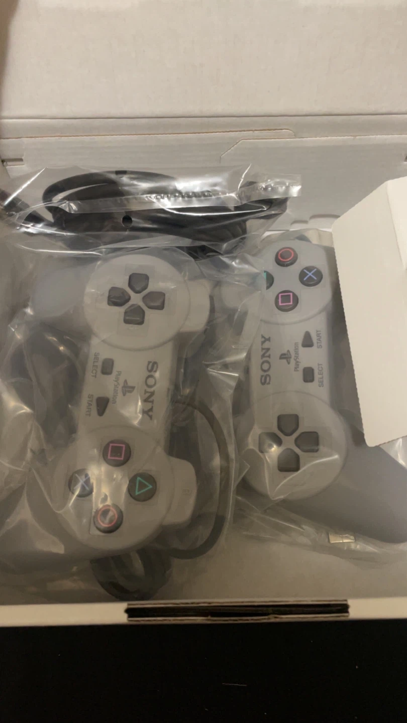 Sony PlayStation Classic Console with 2 Controllers - photo 2