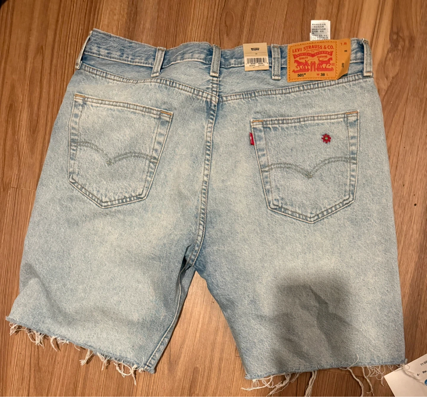 Levi's 501 Original Fit Denim Shorts - photo 3