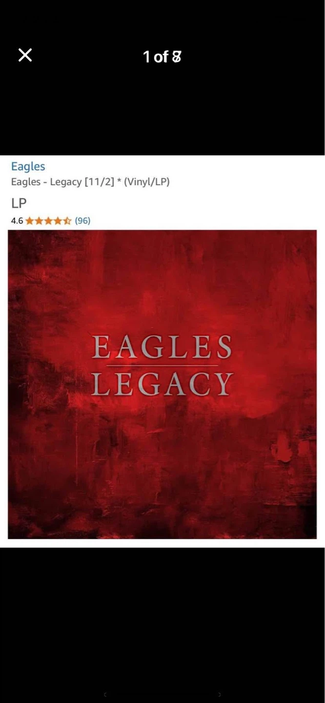 Eagles Legacy Career-Spanning Collection 15 LP Vinyl Box Set