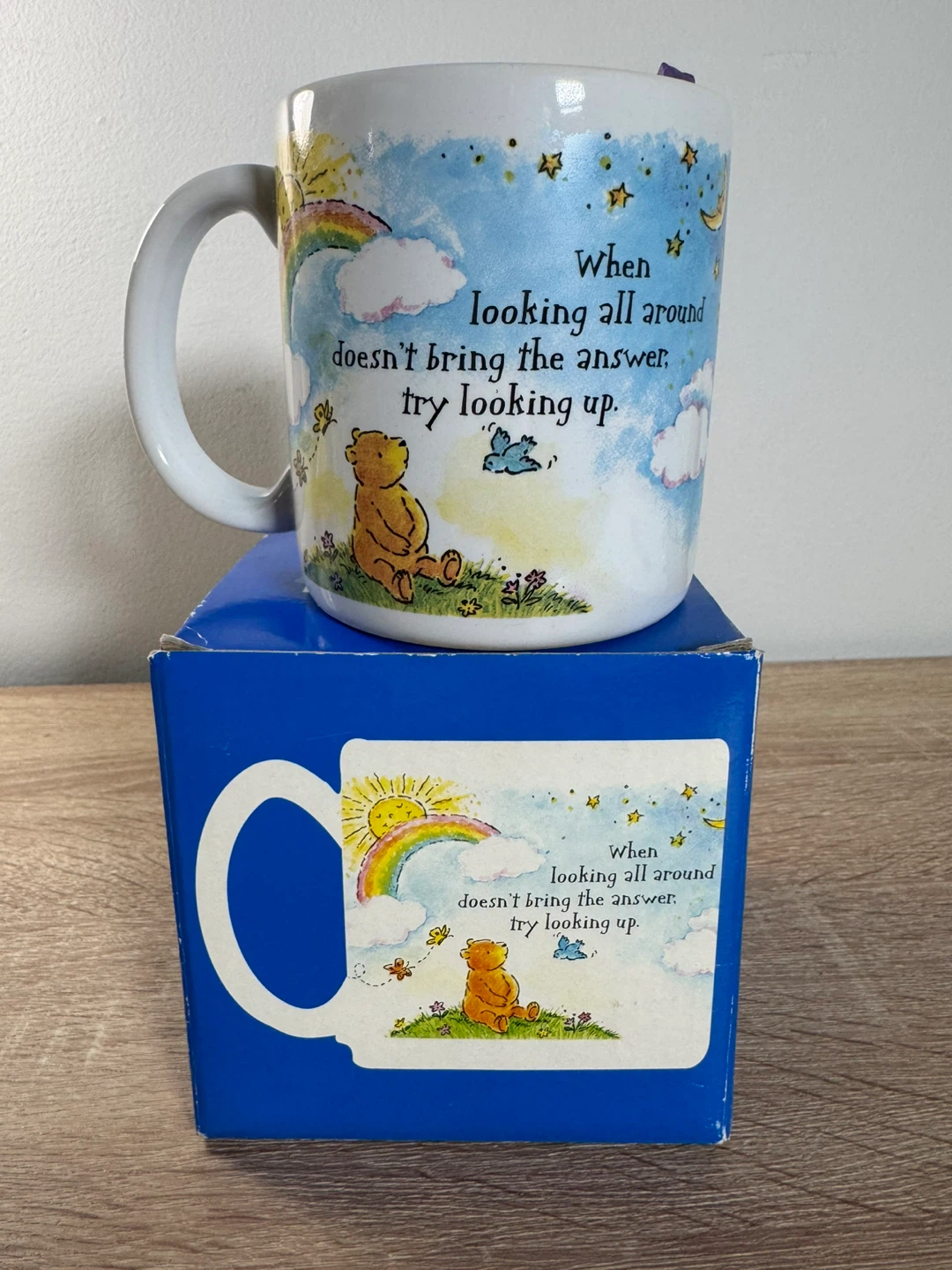 Winnie the Pooh Mug with Quote
