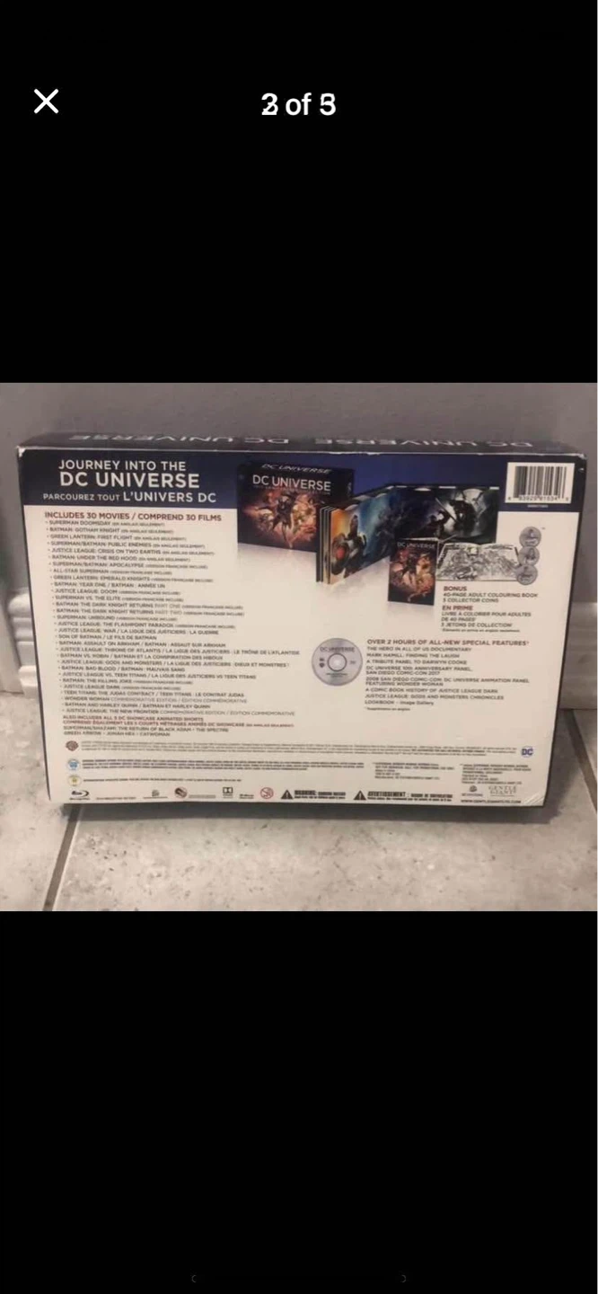 DC Universe 10th Anniversary Collection Blu-ray - photo 3