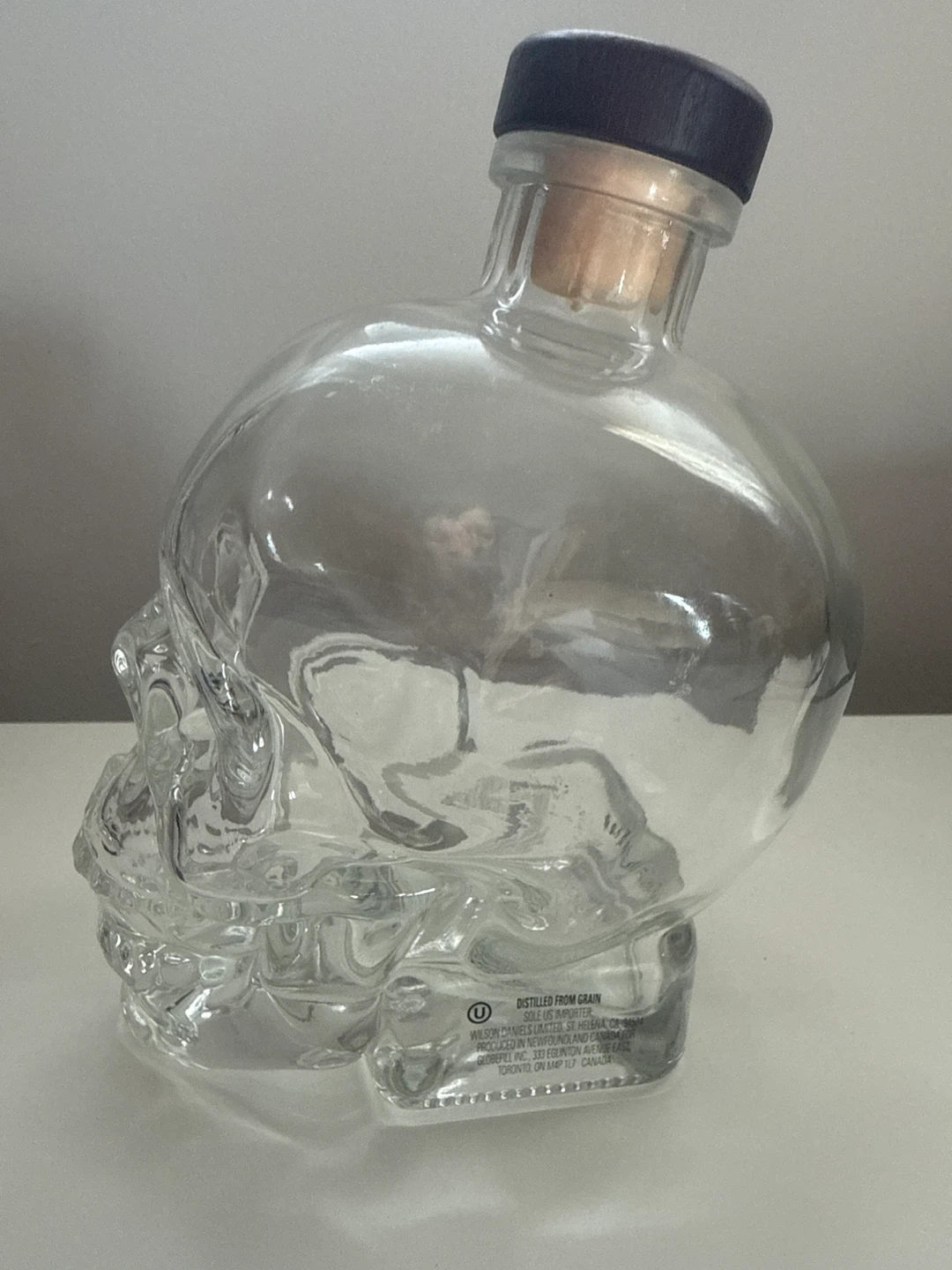 Crystal Head Vodka Bottle - Skull Shaped Glass - photo 2