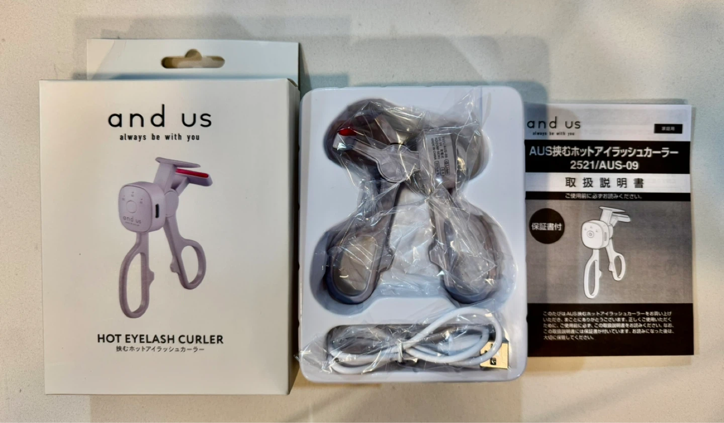 💖 and us Eyelash Curler_From Japan_Light Gray_NWT 💖 - photo 3