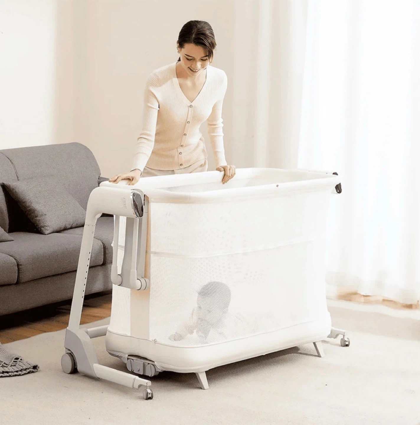 Maydolly Smart Electric Bassinet/Playpen - photo 2
