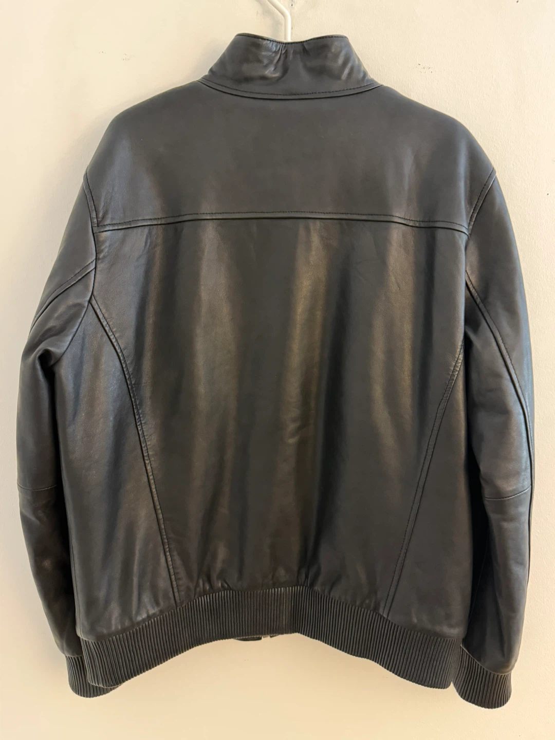 DANIER Black Leather Jacket