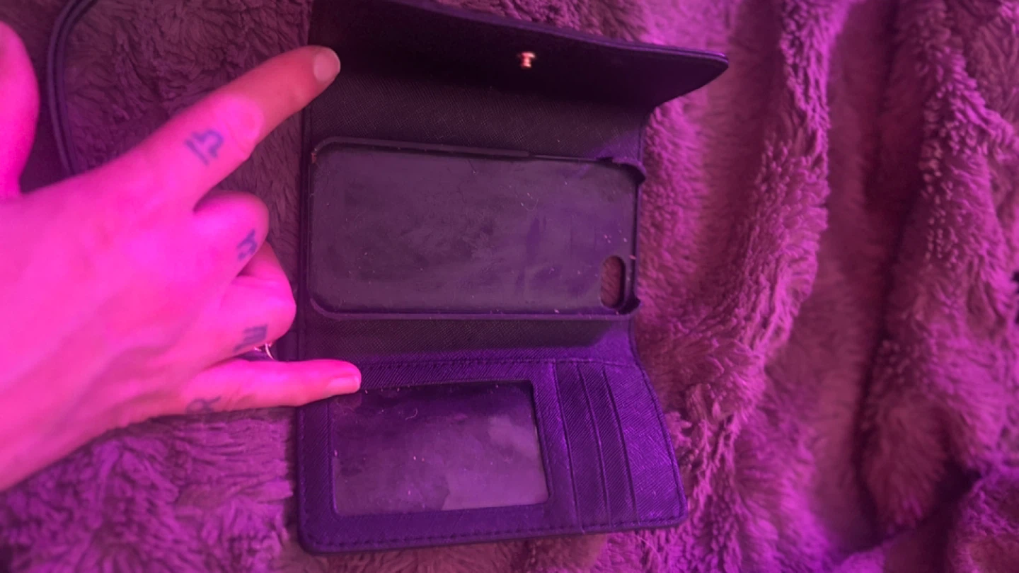Michael Kors Black Phone Wallet Wristlet - photo 2