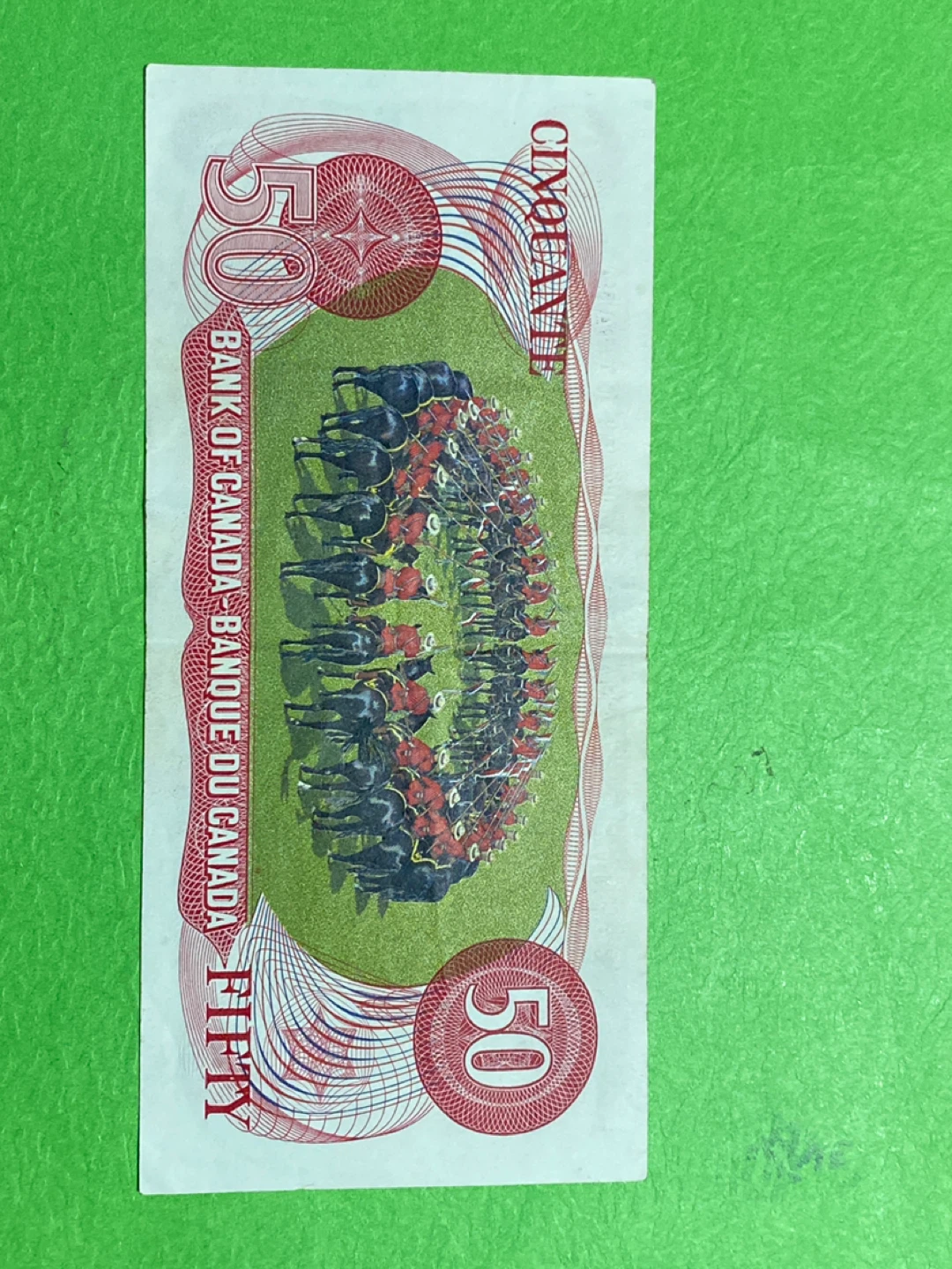 Bank of Canada 50 Dollars Bill - photo 3