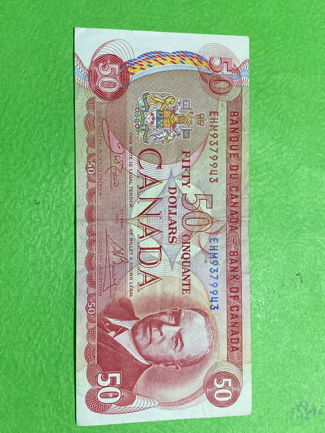 Bank of Canada 50 Dollars Bill - photo 2