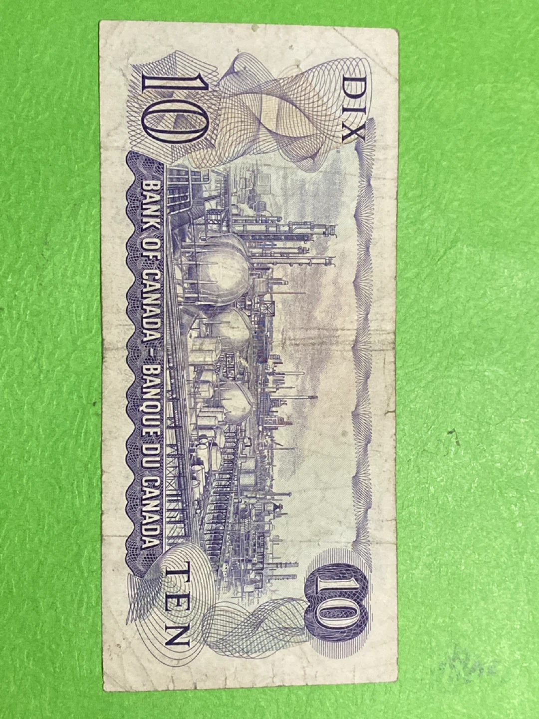 Bank of Canada 1971 Ten Dollar Bill - photo 3