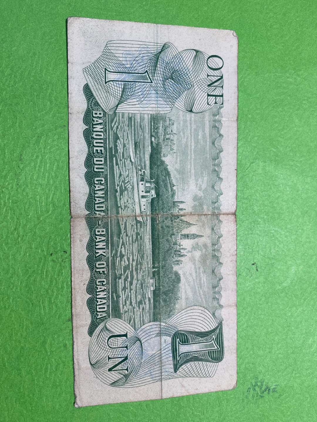 1974 Canadian One Dollar Banknote - photo 2