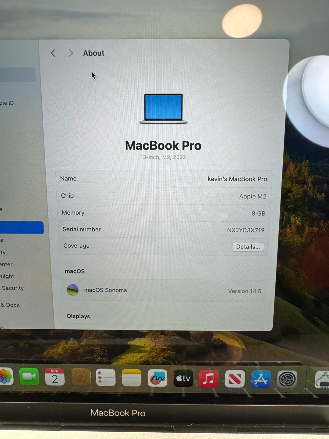 Apple MacBook Pro 13-inch M2, 8GB RAM - photo 5