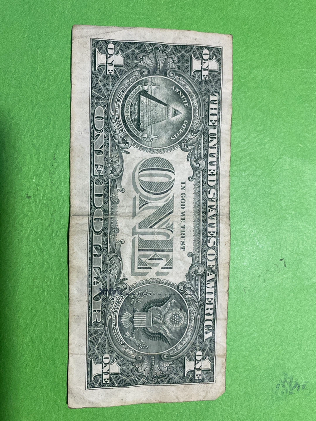 United States One Dollar Bill - photo 2