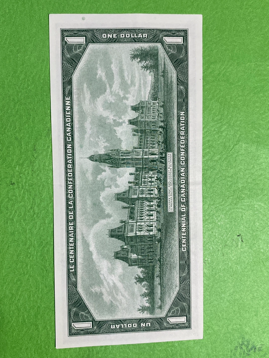 1967 Canada Centennial of Confederation One Dollar Bill - photo 2