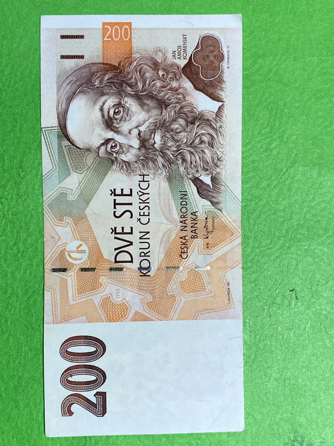 200 Czech Koruna Banknote