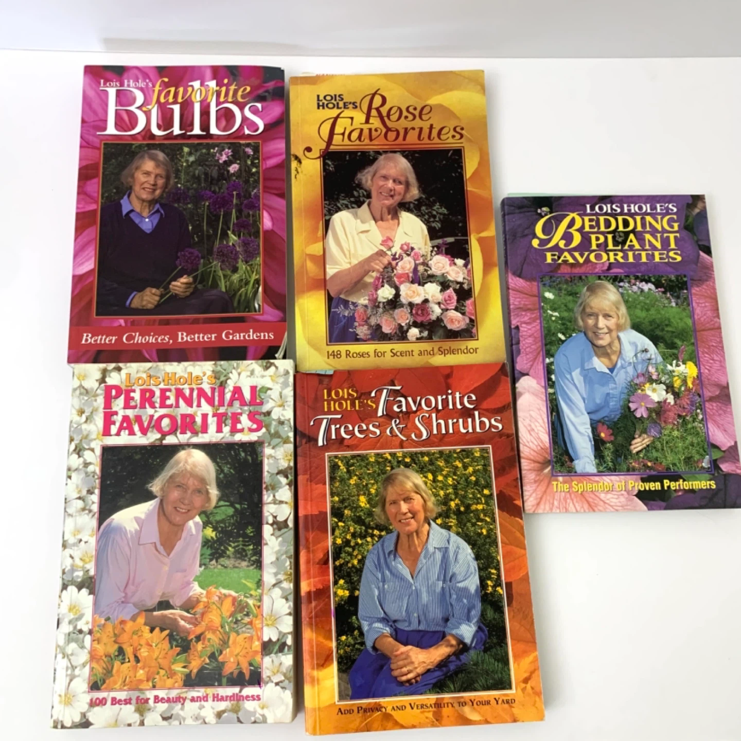 Gardening Books Lois Hole 5 Book Lot Garden Guides