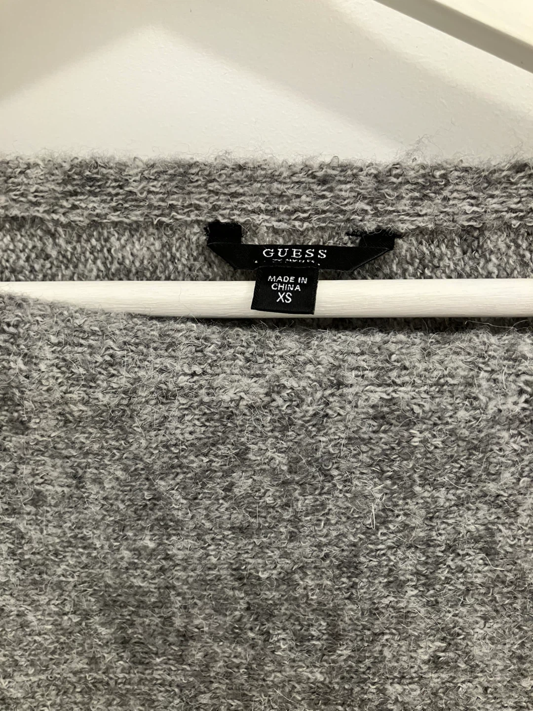 Guess Grey Boatneck Sweater - XS - photo 3
