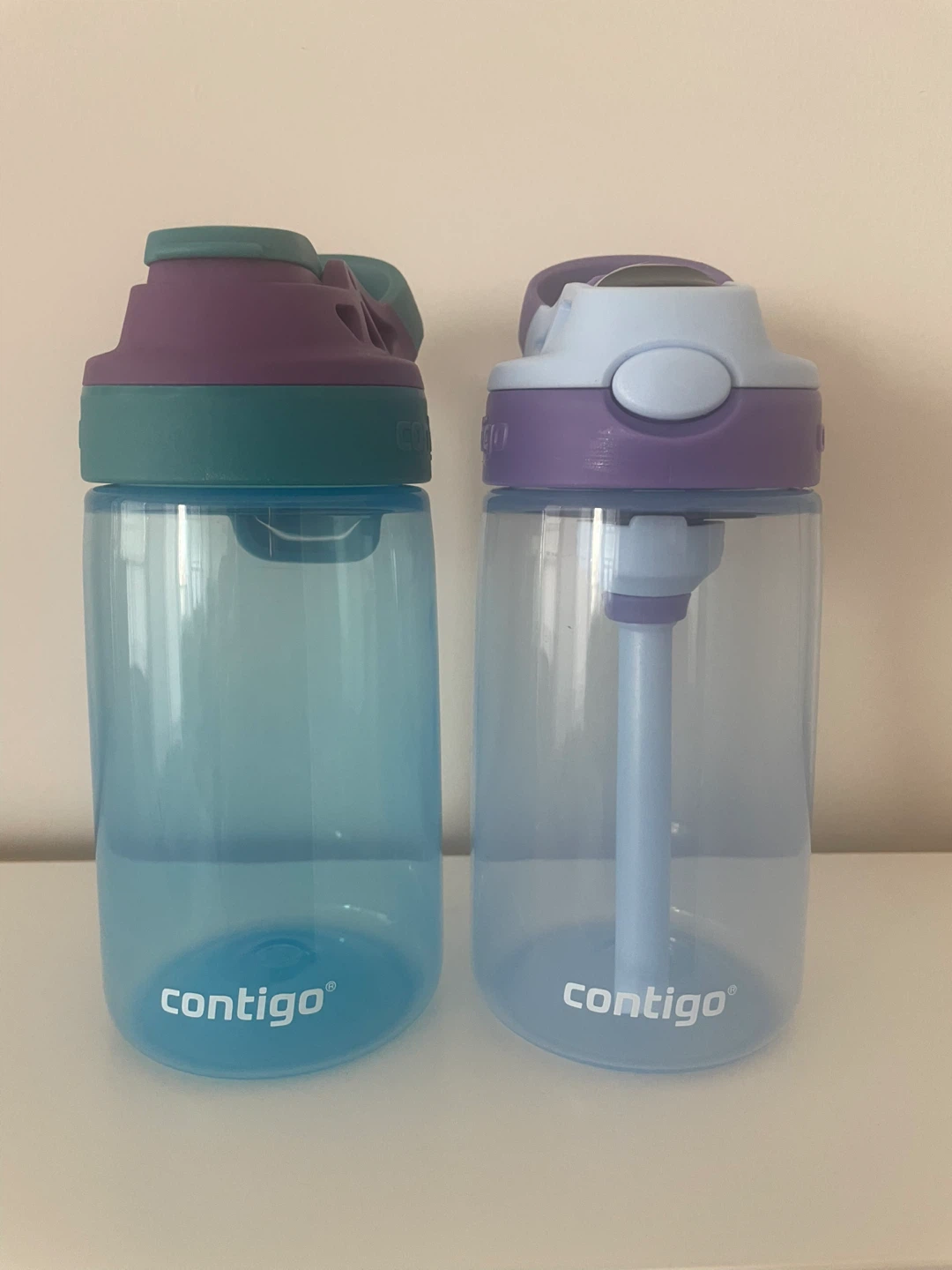 NEW! Contigo Kids Water Bottle with Straw - Blue