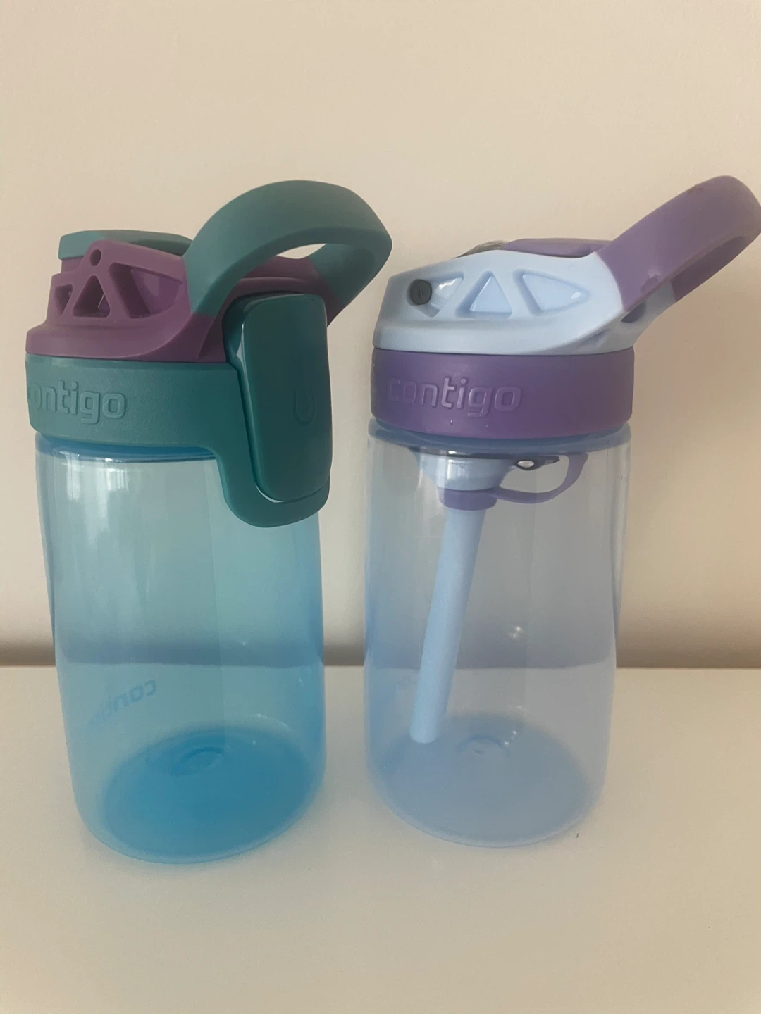 NEW! Contigo Kids Water Bottle with Straw - Blue - photo 2