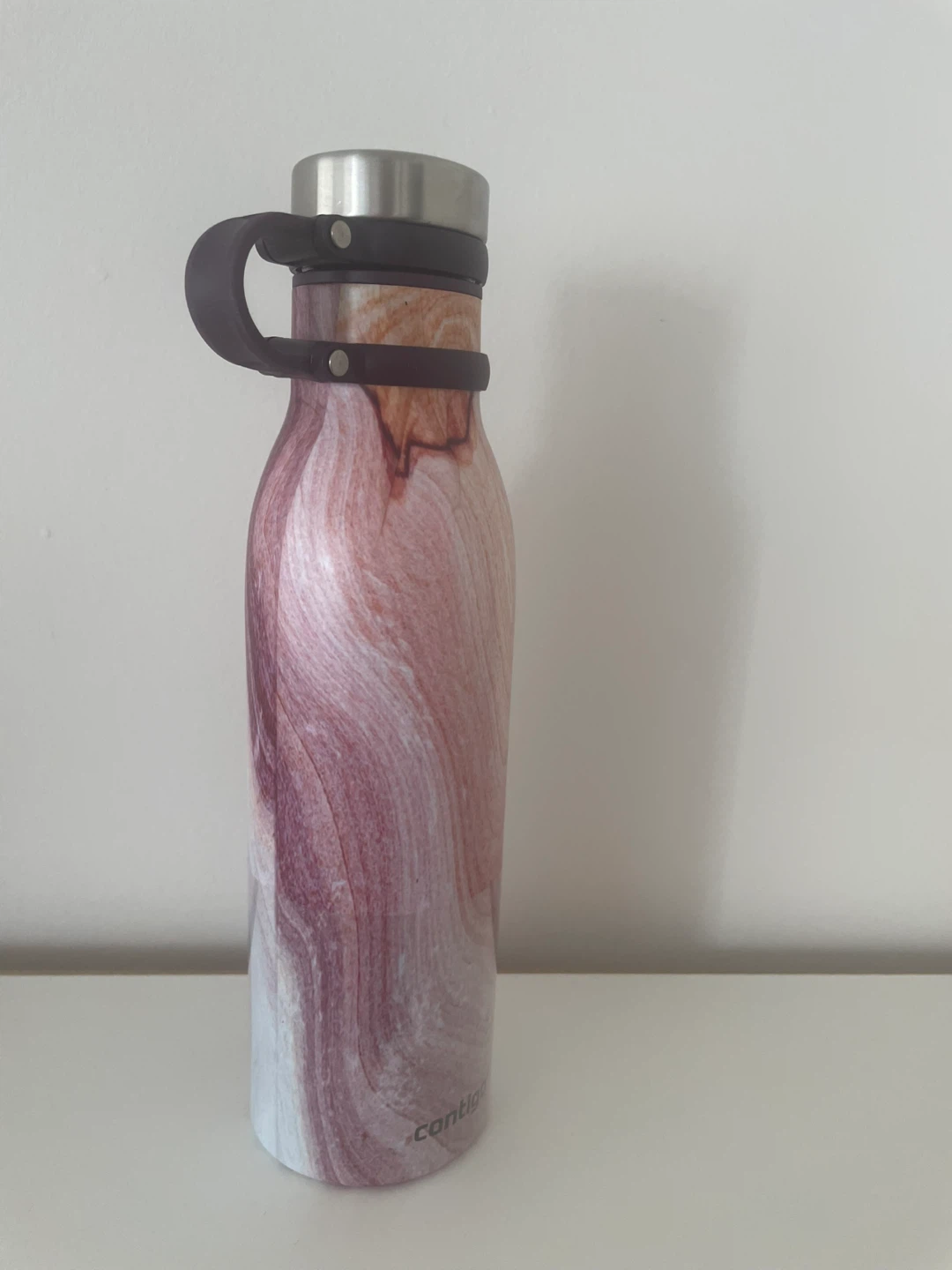 New! Contigo Water Bottle - Pink Swirl Design - photo 2