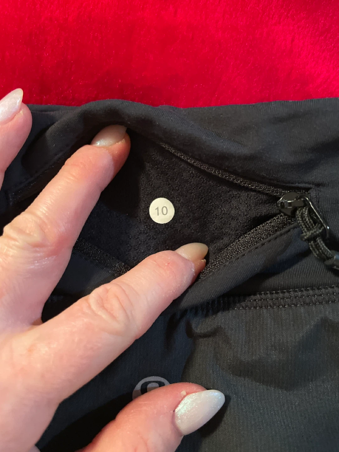 Lululemon Black Running Shorts Size 10 - photo 2