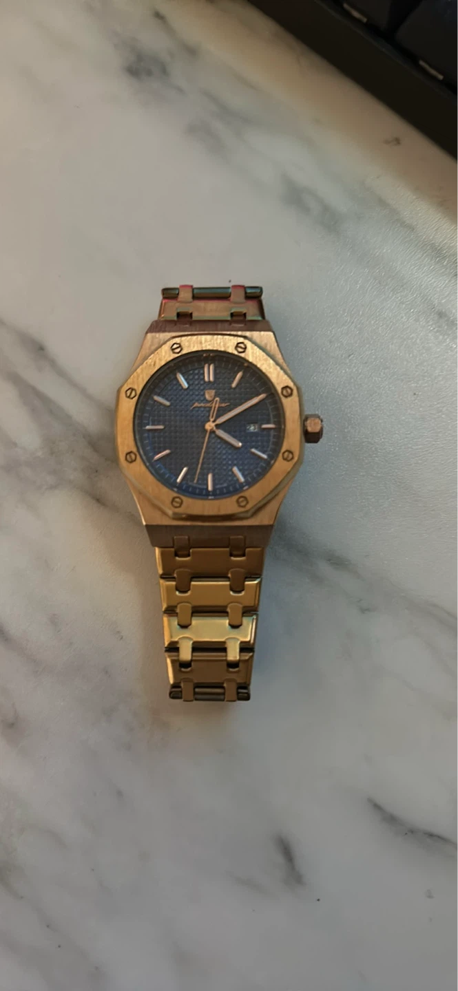 Gold Tone Watch