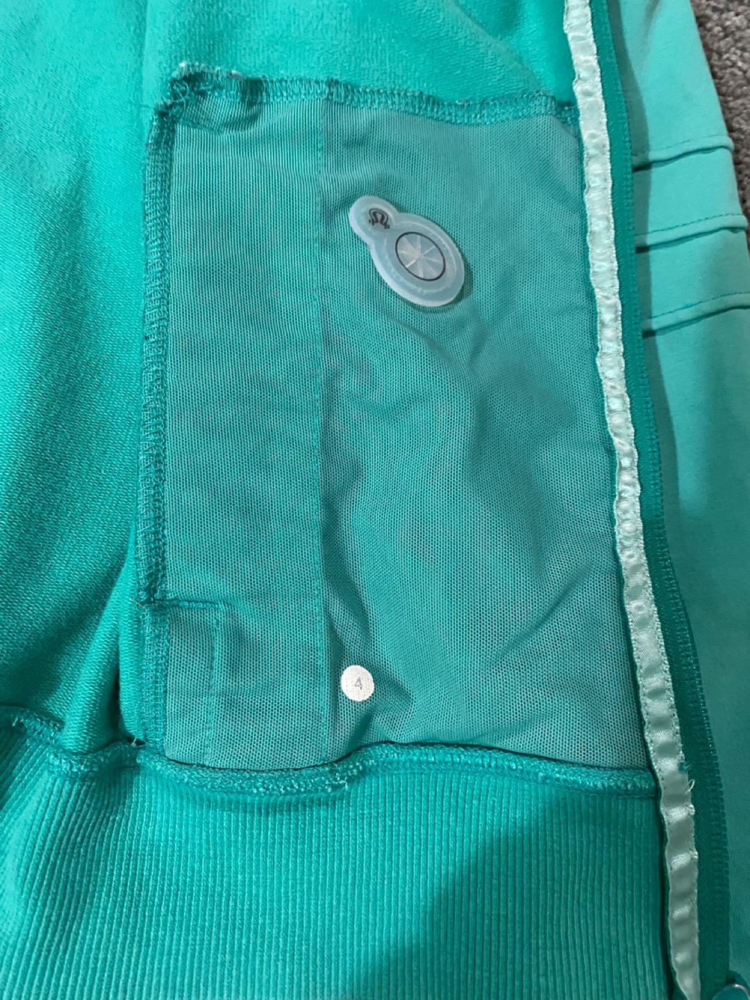 Teal Lululemon Hoodie Size 4 - photo 4
