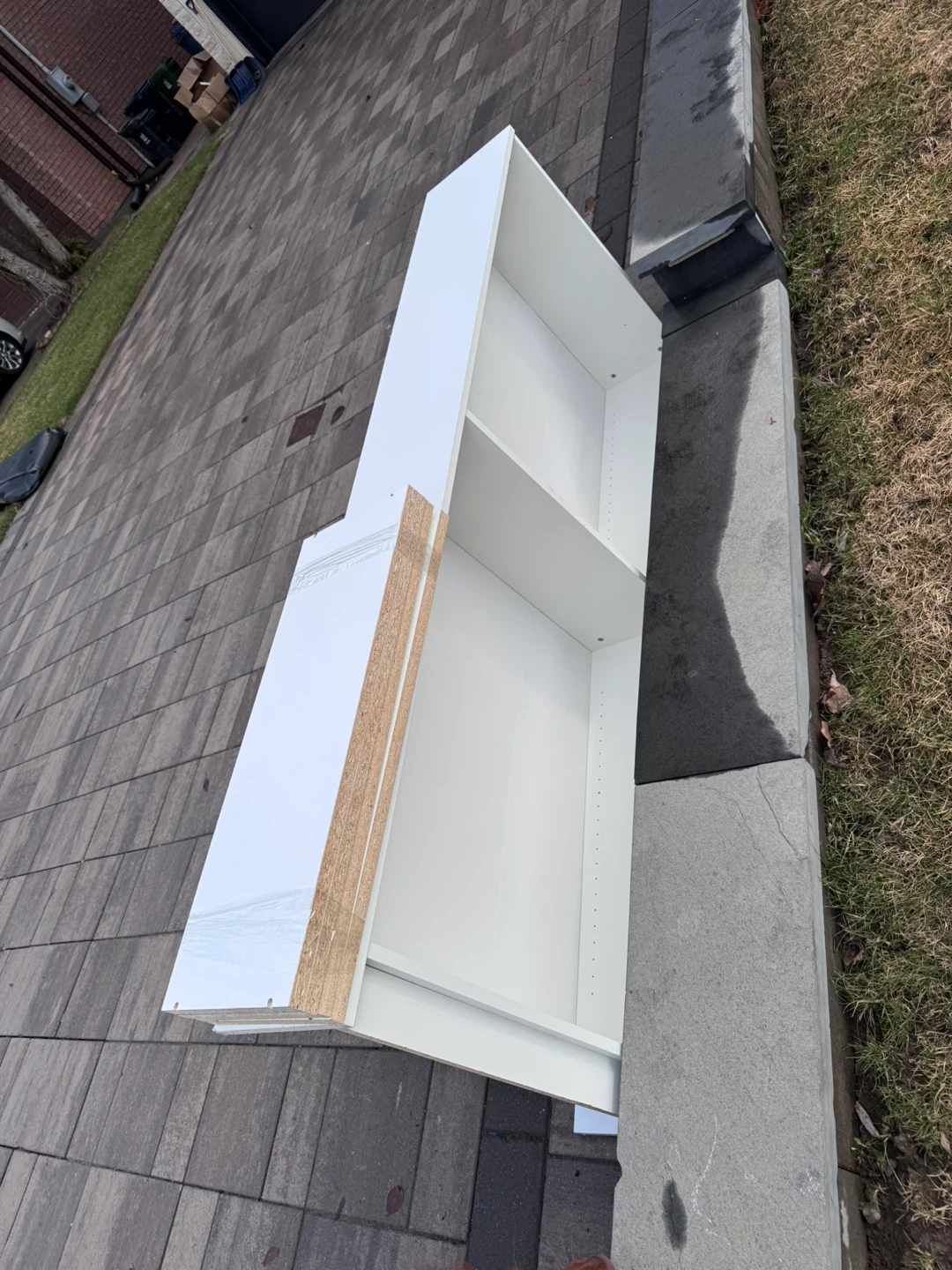 White Storage Shelf Unit