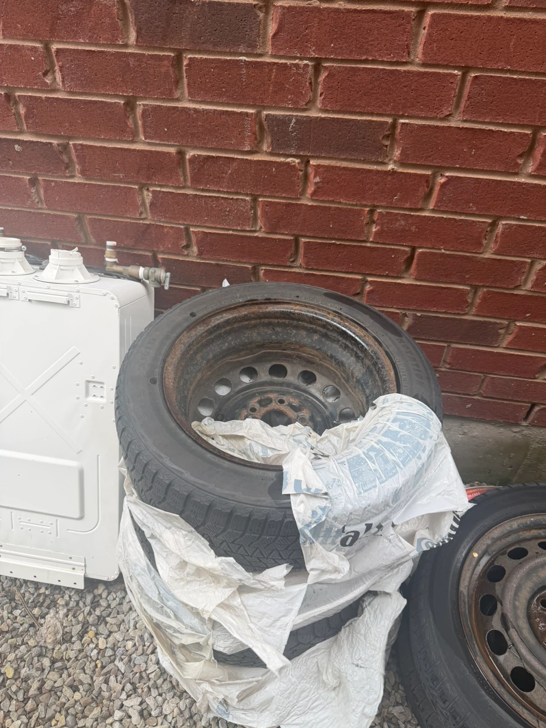 205/55R16 4 All-Season Tires on Steel Rims