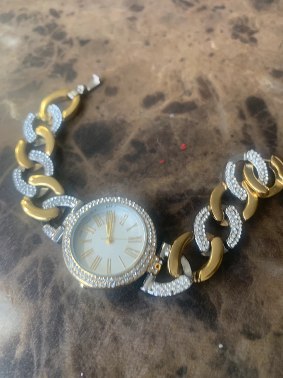 Liz Claiborne Stainless Steel Women's Watch with Rhinestones - photo 2