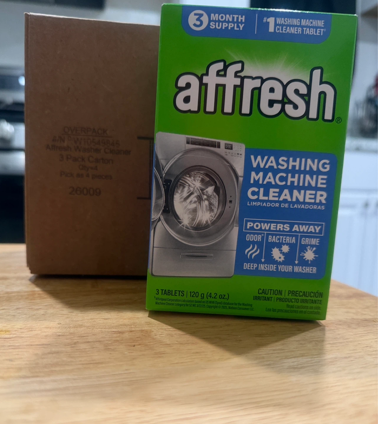 Affresh Washing Machine Cleaner 12 Tablets - 3 Count (120g)