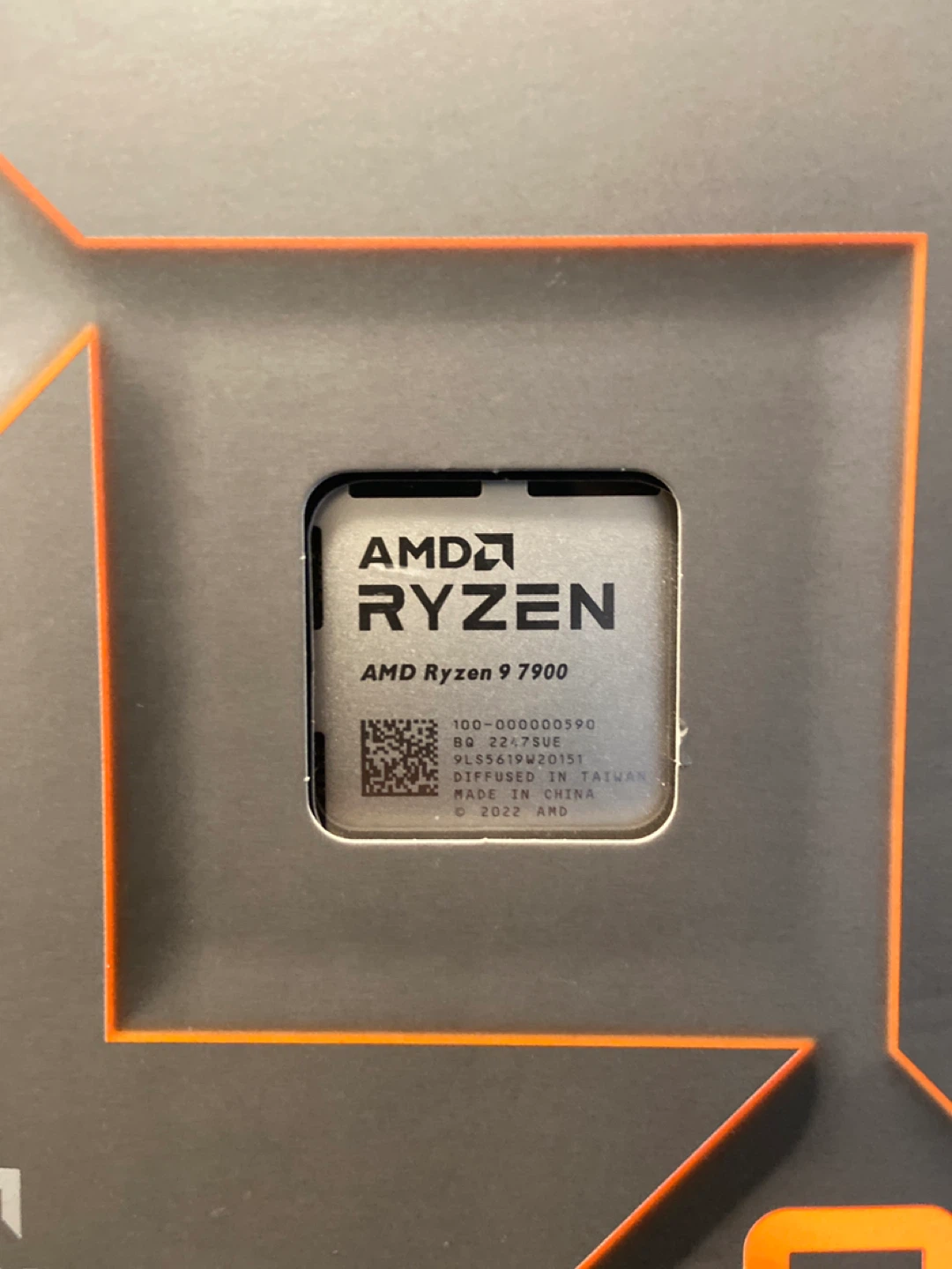 AMD Ryzen 9 7900 Processor with Radeon Graphics