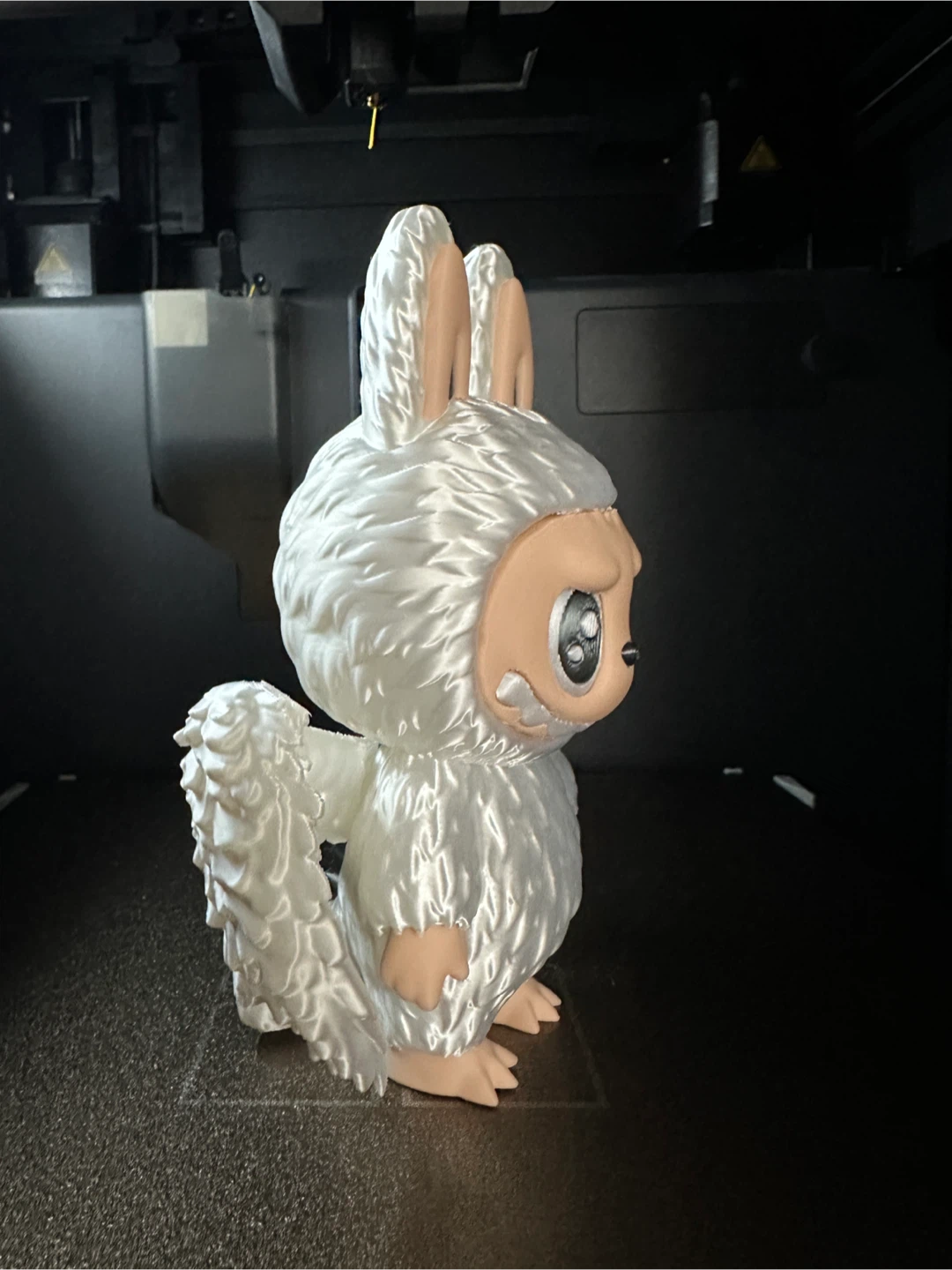 White Fluffy Winged Creature Figure - photo 2
