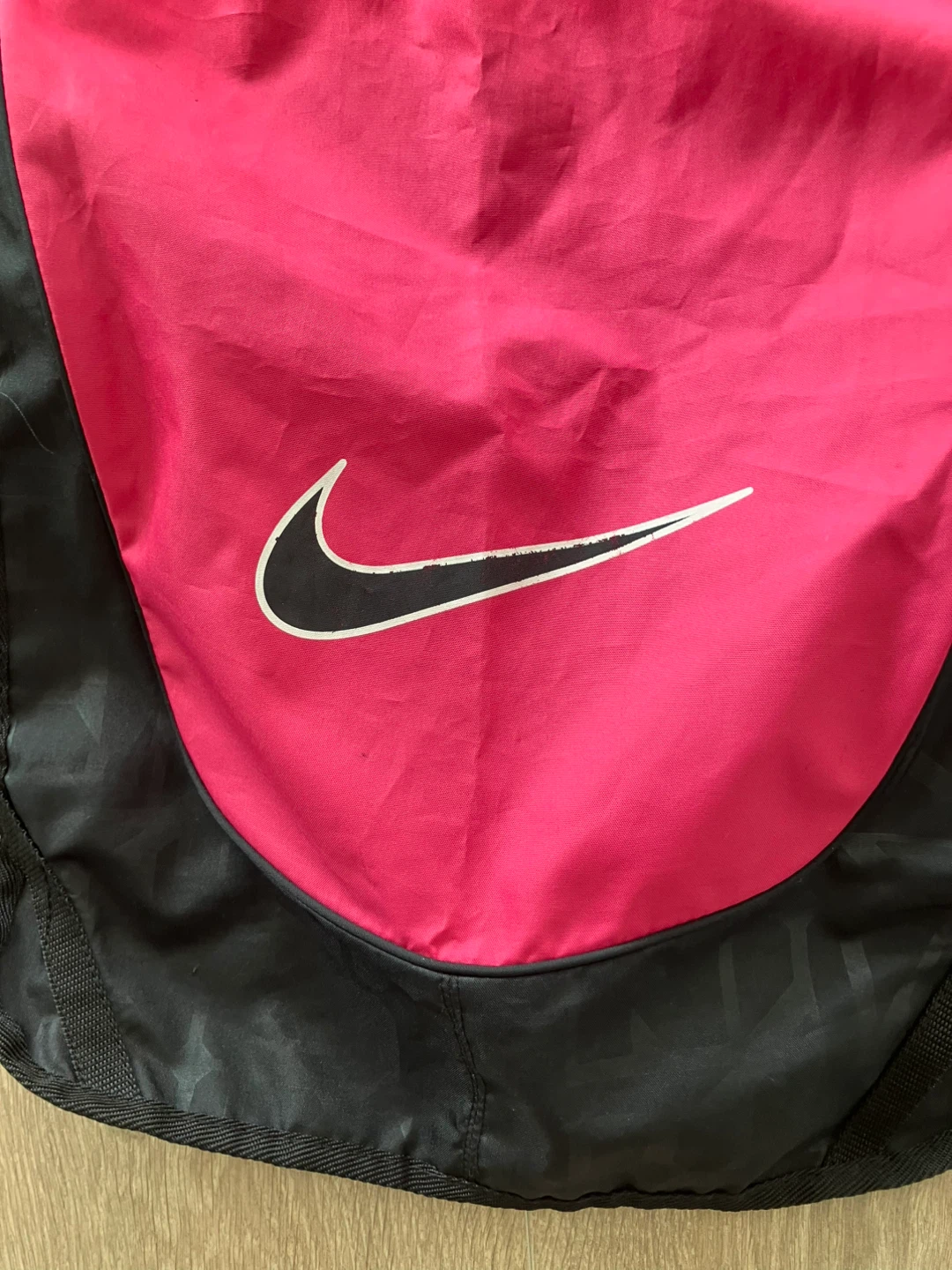 Nike Drawstring Bag - Pink & Black - photo 3