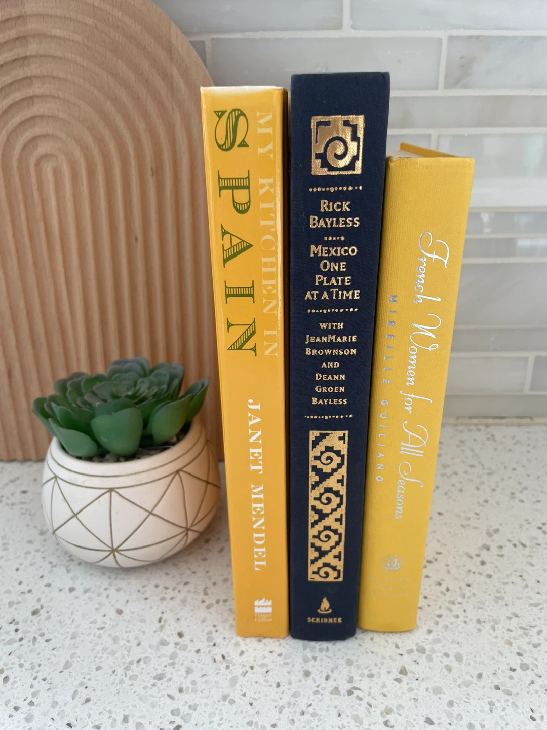 Set of 3 cookbooks