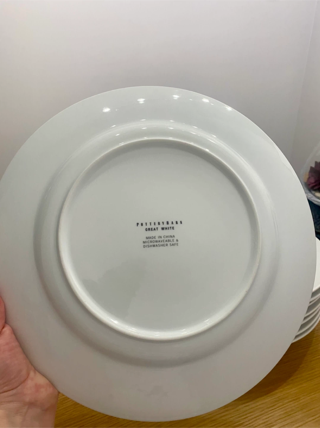 Pottery Barn Great White Dinner Plates - Set of 8 - photo 2