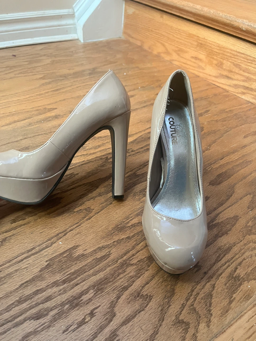 Couture Patent Pumps