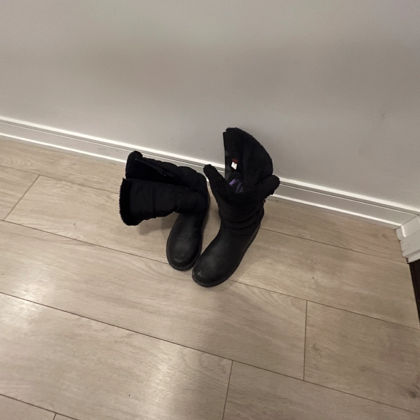 Black Winter Boots - Size 9 - photo 2