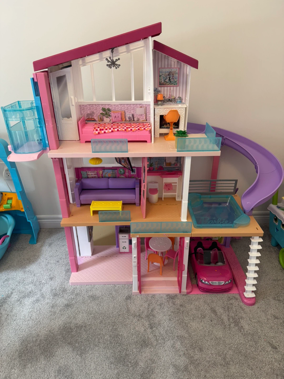 Barbie Dreamhouse with Car and Accessories